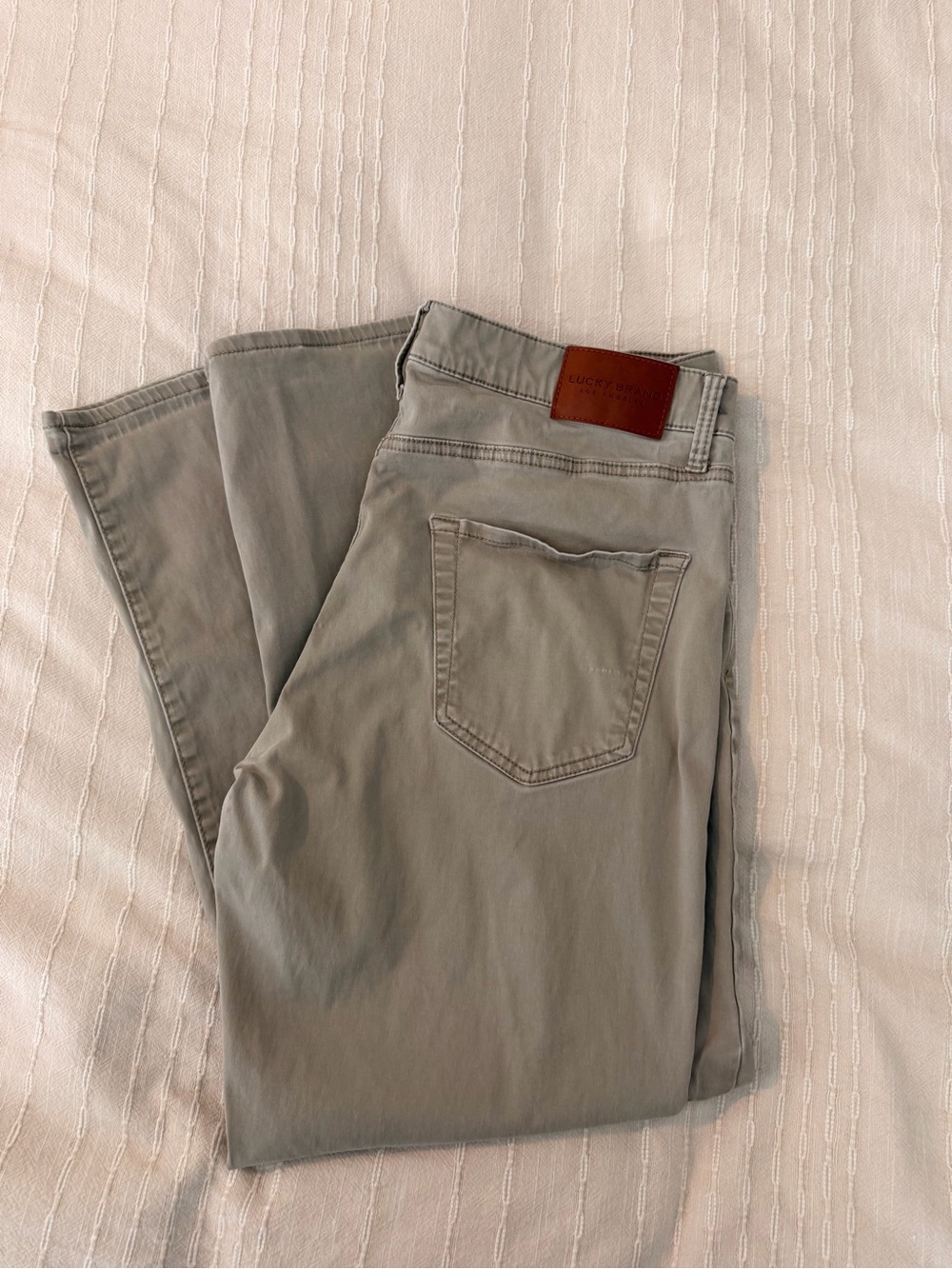 Men's Grey Casual Jeans Lucky 410